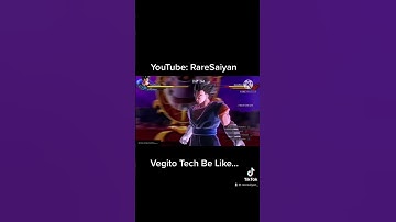 Vegito Tech Be Like… #shorts #dragonballxenoverse2 #recommended