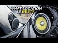 Must know speaker location considerations to get the best sound