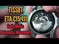 Tissot Everytime SwissMatic ETA C15.111 Automatic Watch Movement | Watch Repair Channel | SolimBD