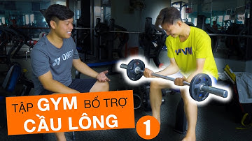 Hướng dẫn cách TẬP GYM BỔ TRỢ cho CẦU LÔNG | Phần 1 | Các BÀI TẬP BỔ TRỢ CẦU LÔNG