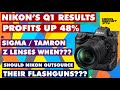 Nikon Q1 Financial Results 48% UP, New Firmware updates, Nikon Flashguns outsourced? Nikon Report 79