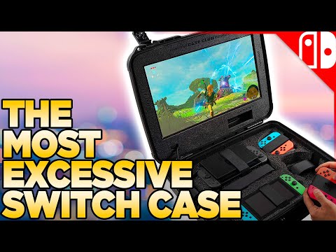 The MOST EXCESSIVE Nintendo Switch Case Ever Review