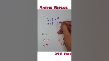 Maths Riddle | Riddles | difficult | puzzle | trick | IQ question #mathshorts#trending#maths