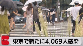 東京の新規感染者4,069人（2022年9月19日）