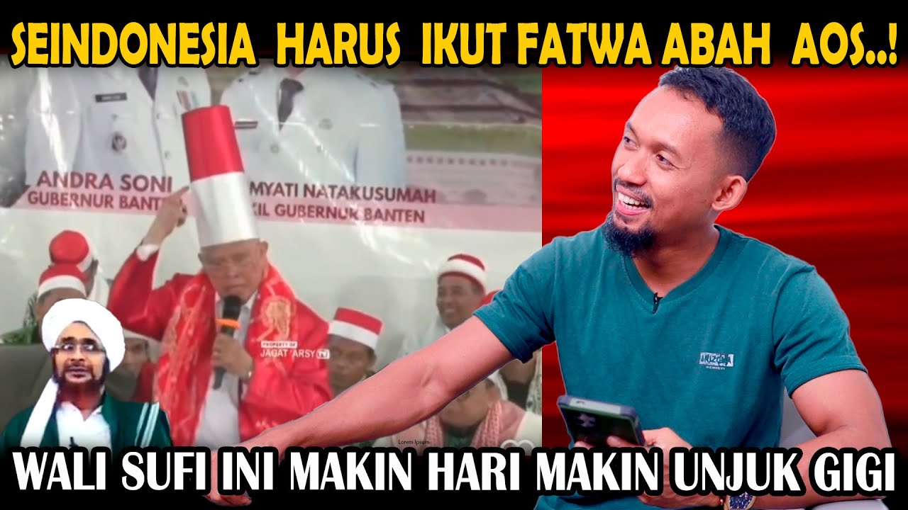 Abah Raos Wali Saingan Berat Habib Umar Semakin Unjuk Gigi - Kali Ini Haramkan Kopyah Hitam