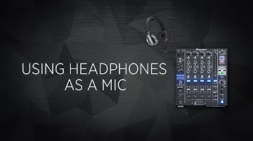 How To Use Headphones As A Mic
