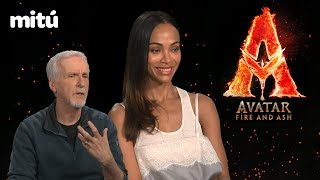 Zoe Saldaña And James Cameron On Bringing Avatar Fire And Ash To Life Mitú Daily