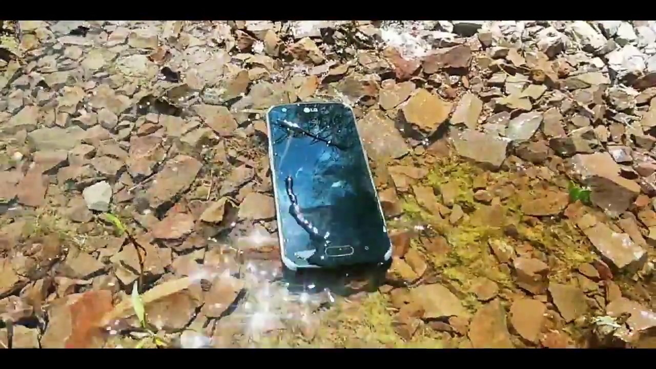 LG X Venture - Prueba de agua