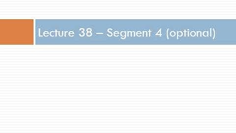 Lecture 38 - Seg 4, Chapter 8, Enthalpy of Streams in Energy Balance: ideal vs non-ideal solution