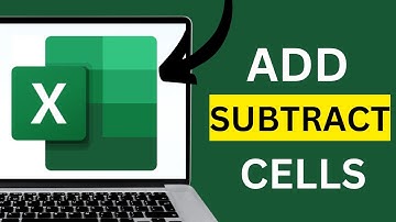 How to Add and Subtract Multiple Cells in Excel