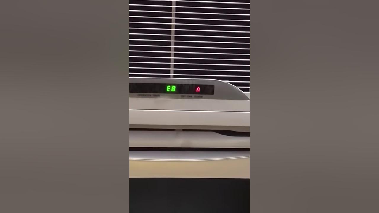 Carrier cassete type ac error code E8 YouTube