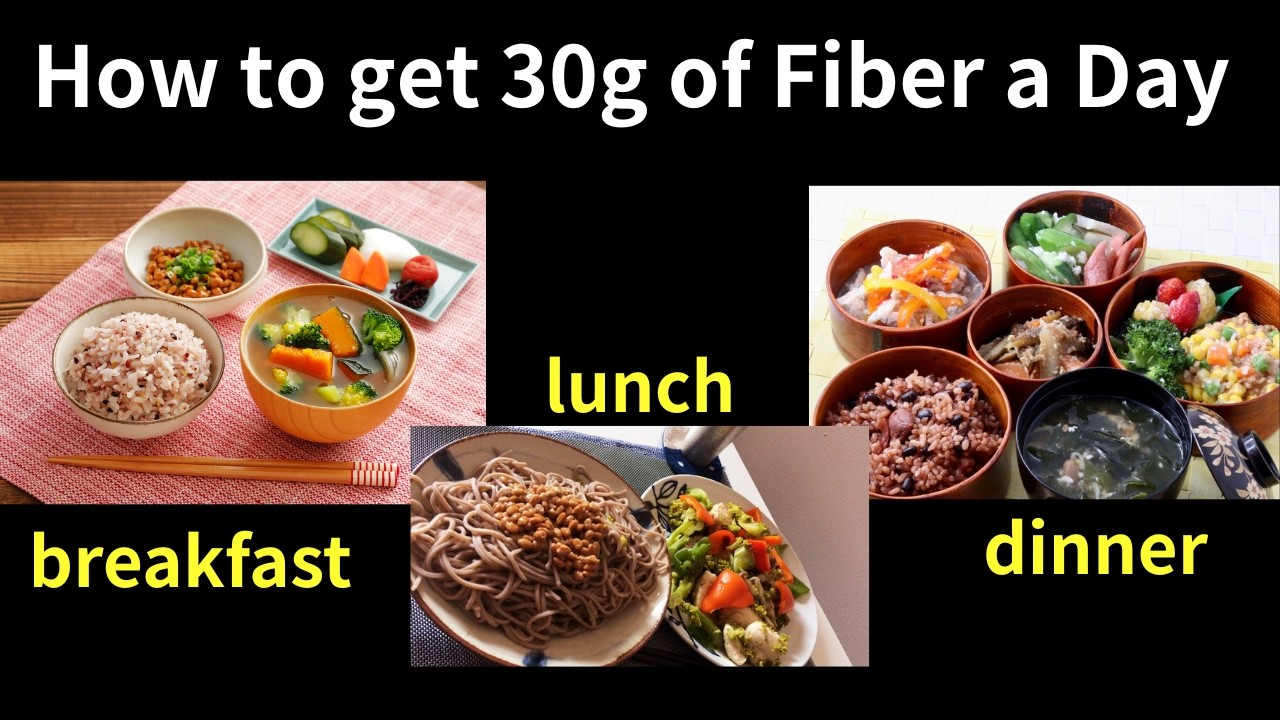 Meeting Fiber RDA: Kyotango Inspired Meal Plan - YouTube