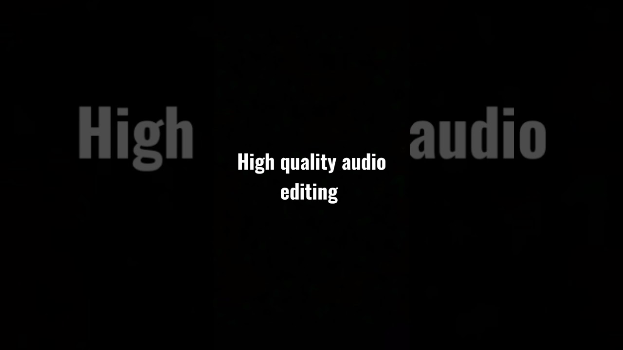 dj music audio high definition audio edit by me