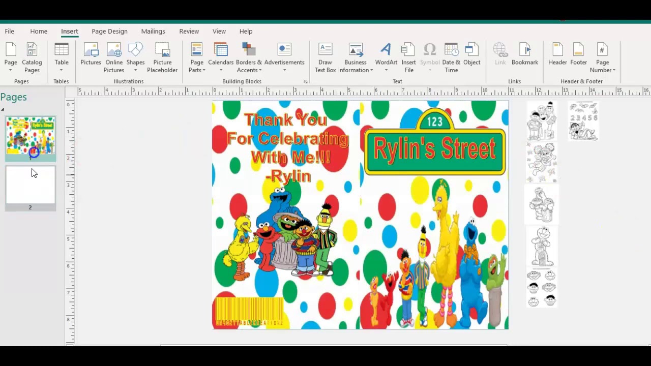 How To Make A Custom Coloring Book - Youtube