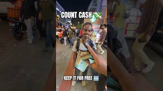 Cash count challenge 💸 #viral #banglore #unlimitedmoneyglitch #churchstreet