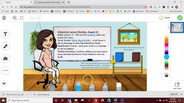 Uploading a Bitmoji Interactive Lesson to Seesaw & Canvas