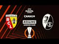 Le rsum de rc lens  fribourg  ligue europa barrage aller