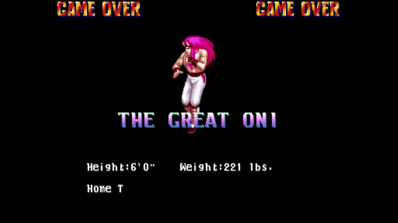 Ring of Destruction Slam Masters II - The Great Oni Ending