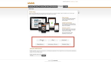 Downloading the Vivint mobile app