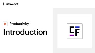 Introduction | Productivity Series for Client-First Webflow Style System
