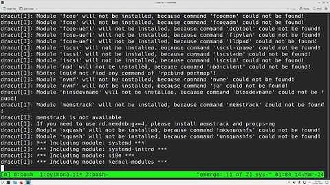 Gentoo in 17 minutes uefi systemd xfs