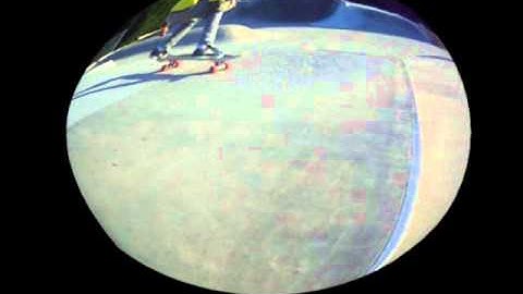 Fisheye test 1 with ramp slow mo in After effects cs5.5