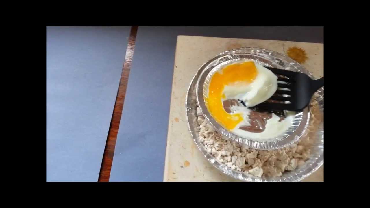 Cooking an egg chemistry style - YouTube