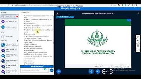 Teaching Practice-II Course Code:8608 Workshop 3 I AIOU I QAISAR WASEEM QURESHI I Part - 01