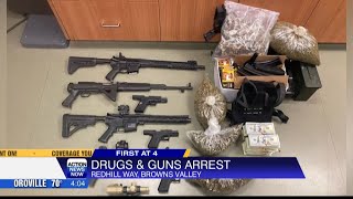 Yuba County deputies locate nearly 3,000 marijuana plants & 4 assault rifles