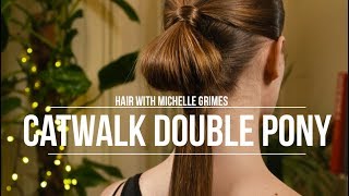 Catwalk Double Pony Model Hair Tutorial With Michelle Grimes