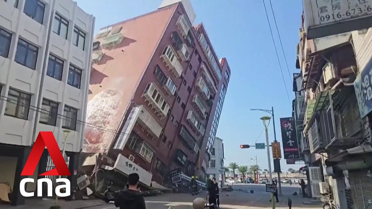7.5-magnitude earthquake hits Taiwan