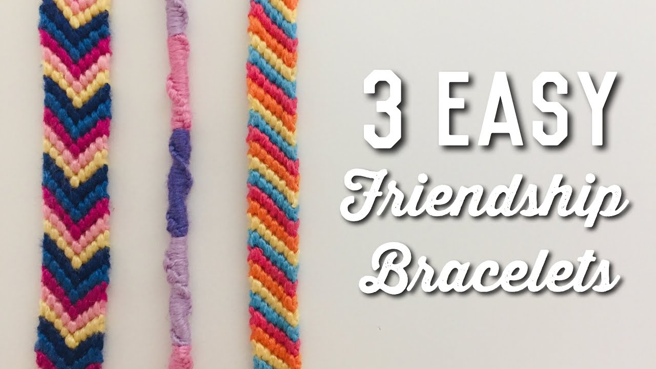 DIY Friendship Bracelets. 5 Easy DIY Bracelet Projects! 