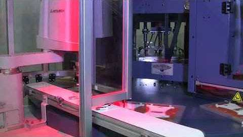 Starview FAB8-1418 Fully Automatic Blister Sealing Machine with Robot Product Load | ProPac.com