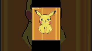 How to pixel Pikachu #pokemon #pikachu  #pixelart