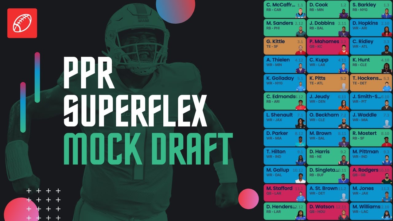 PPR Superflex Mock Draft Fantasy Football 2021