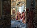 Волнительный момент  божественной Литургии