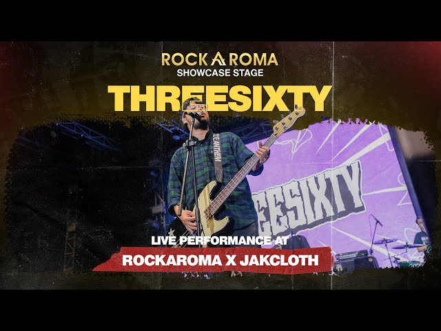 Threesixty Live at RockAroma Jakcloth Reload Summerfest 2023 class=