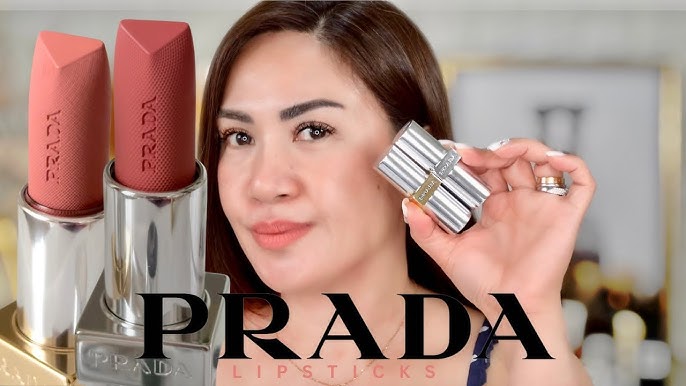 PRADA LIPSTICKS - HYPER MATTE AND SOFT MATTE - SWATCHES AND TRY-ON