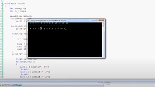 Video thumbnail of "C Programming How To: randomize an array without repeating numbers"