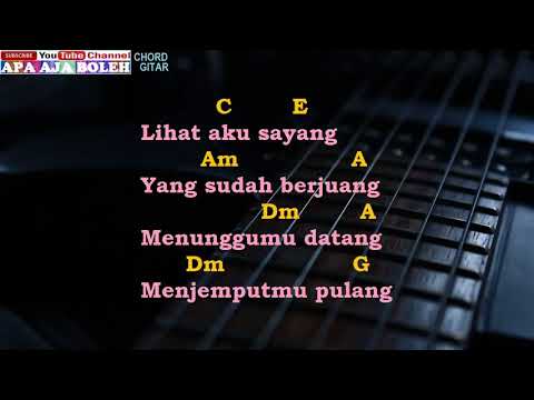 Lirik Lagu Anji Menunggumu Chord Gitar Arsia Lirik