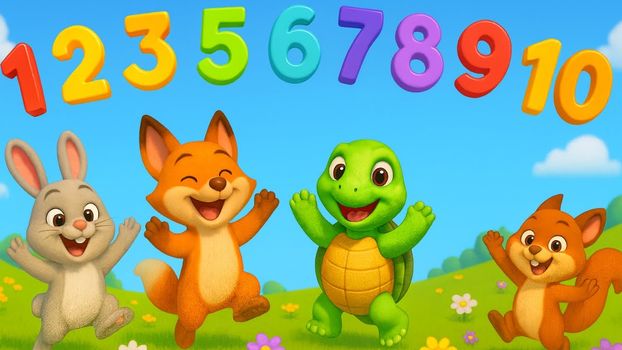 Song of Numbers 1 to 10 🎵 | Counting Song for Kids | Fun Learning Video ...