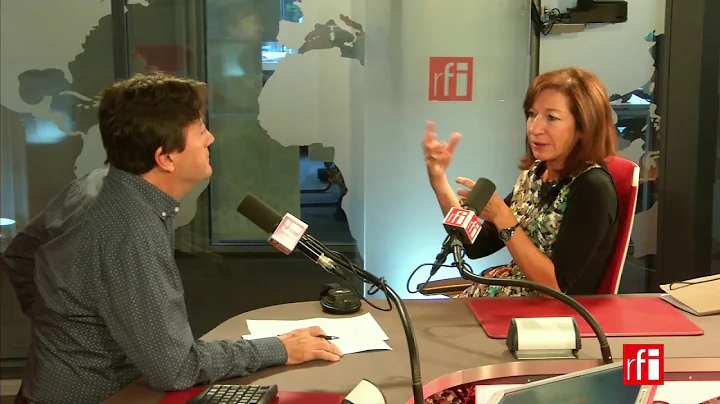 Cecilia Acevedo, con Jordi Batall  en RFI