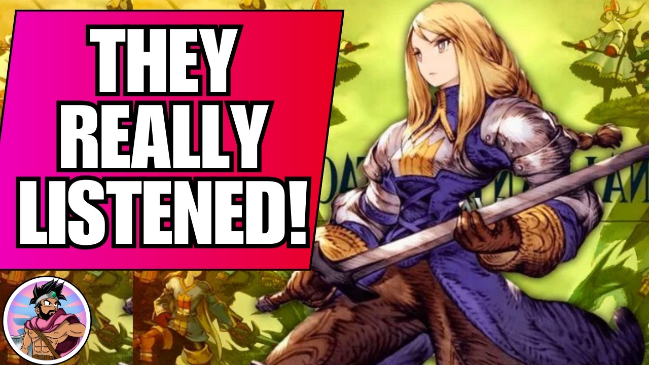 CUT CONTENT Is Restored In Final Fantasy Tactics Remaster!