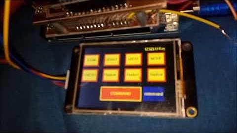 IZ3ZLU - K3NG Keyer Nextion (nuovo video https://youtu.be/bkGq9O5qkUQ)