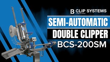 SEMI-AUTOMATIC DOUBLE CLIPPER_BCS-200SM ___BECK Clip Systems