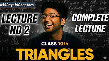 Class 10th Triangle le 1 | Class 10 Maths Chapter 6 | Shobhit Nirwan#class10 maths #shobhitnirwan