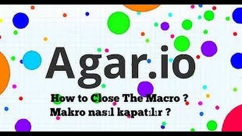 How to Close The Macro ? Double Split,Split macro,w Macro !