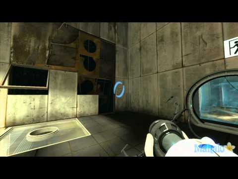 Portal 2 Single-Player Walkthrough - Chapter 1: The Courtesy Call - Puzzle 06
