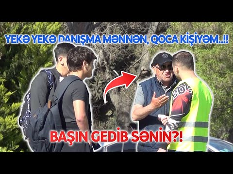 ESEBİ ZİBİLCİ (3) SİQARETİ YERƏ SƏN ATMİSAN ? BAKIDA SOSYAL PRANK