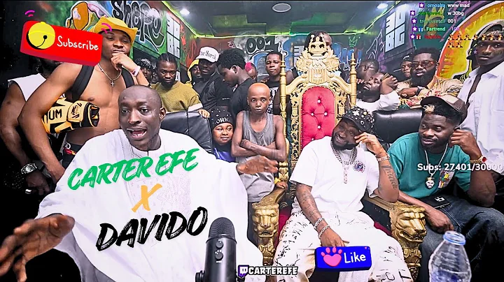 Carter Efe X Davido Twitch Stream Highlights
